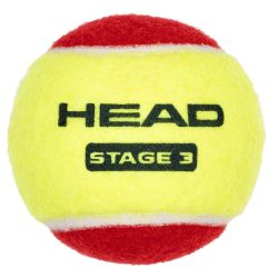 Детские теннисные мячи Head Stage 3 Red