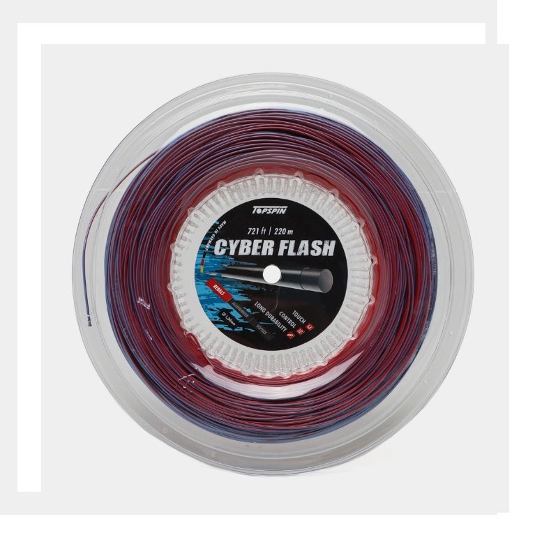 Теннисная струна TopSpin Cyber Flash Red/Blue