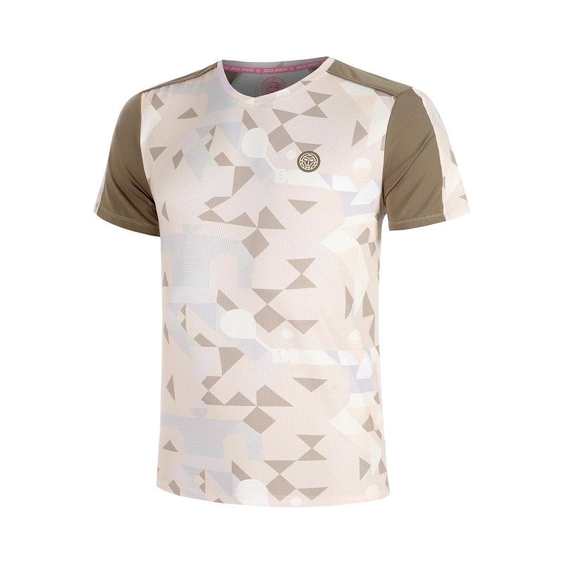 Детская футболка для тенниса Bidi Badu Paris V-Neck