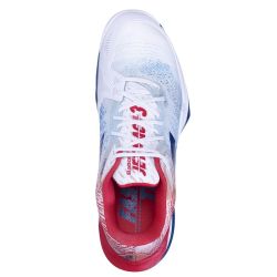 Мужские теннисные кроссовки Babolat Jet Mach 3 AC, Red/White/Blue
