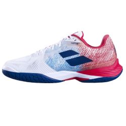 Мужские теннисные кроссовки Babolat Jet Mach 3 AC, Red/White/Blue