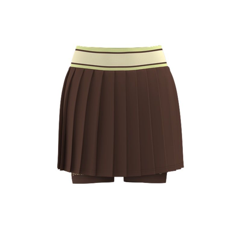 Женская теннисная юбка 7/6 Nata Skirt, Shaved Chocolate