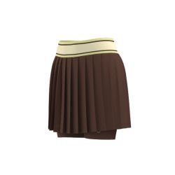 Женская теннисная юбка 7/6 Nata Skirt, Shaved Chocolate