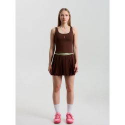 Женская теннисная юбка 7/6 Nata Skirt, Shaved Chocolate