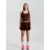 Женская теннисная юбка 7/6 Nata Skirt, Shaved Chocolate
